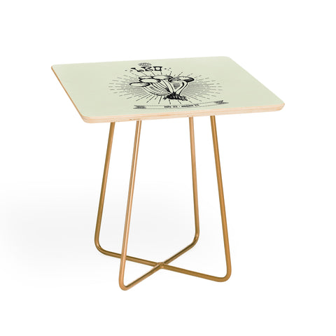 Emanuela Carratoni Mushrooms Zodiac Leo Side Table