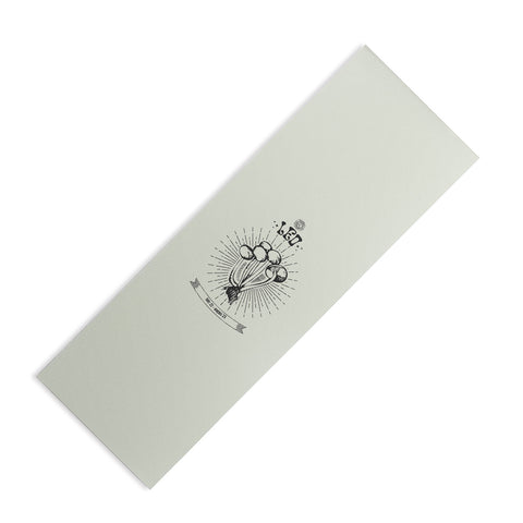 Emanuela Carratoni Mushrooms Zodiac Leo Yoga Mat