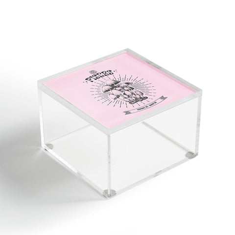 Emanuela Carratoni Mushrooms Zodiac Pisces Acrylic Box