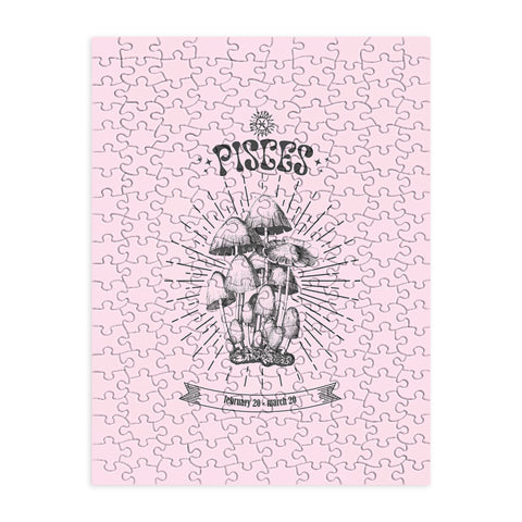 Emanuela Carratoni Mushrooms Zodiac Pisces Puzzle