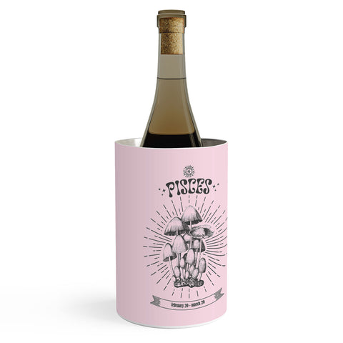 Emanuela Carratoni Mushrooms Zodiac Pisces Wine Chiller