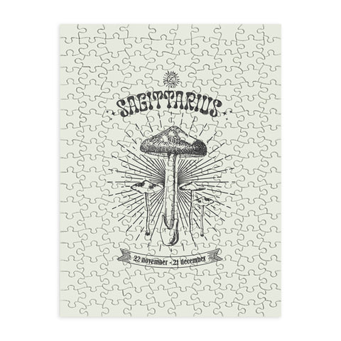 Emanuela Carratoni Mushrooms Zodiac Sagittarius Puzzle