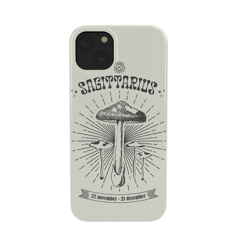 Emanuela Carratoni Mushrooms Zodiac Sagittarius Phone Case