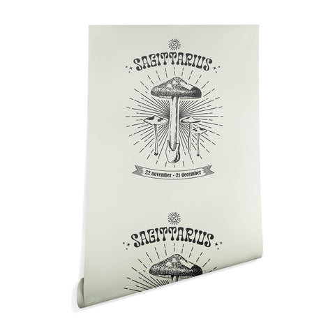 Emanuela Carratoni Mushrooms Zodiac Sagittarius Wallpaper