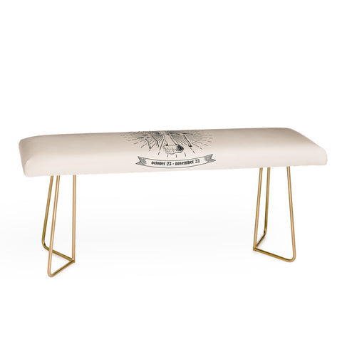 Emanuela Carratoni Mushrooms Zodiac Scorpio Bench