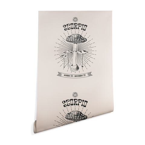 Emanuela Carratoni Mushrooms Zodiac Scorpio Wallpaper