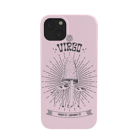 Emanuela Carratoni Mushrooms Zodiac Virgo Phone Case