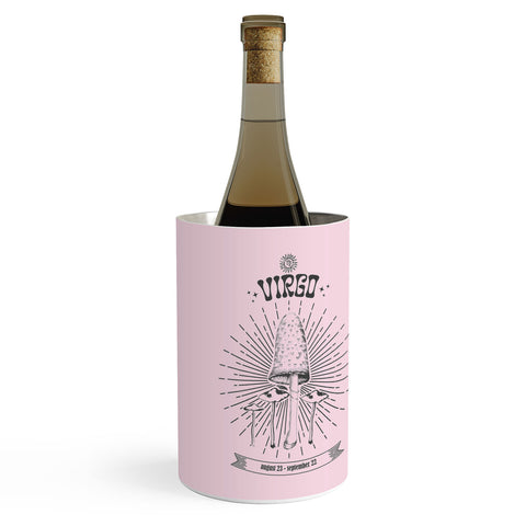 Emanuela Carratoni Mushrooms Zodiac Virgo Wine Chiller