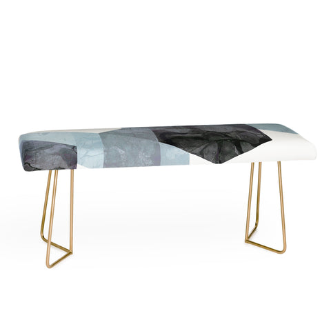 Emanuela Carratoni Neutral Marble Geometry Bench