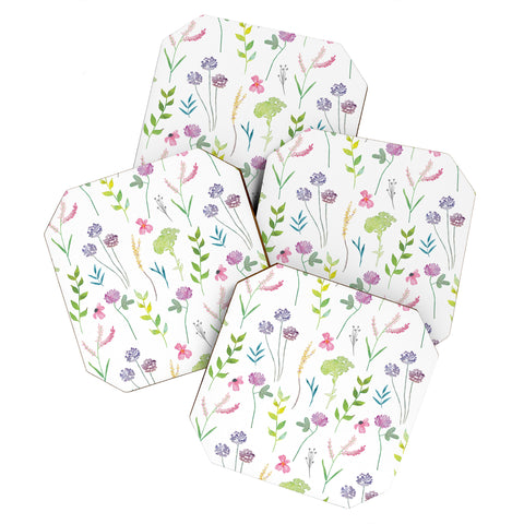 Emanuela Carratoni New Floral Romance Coaster Set