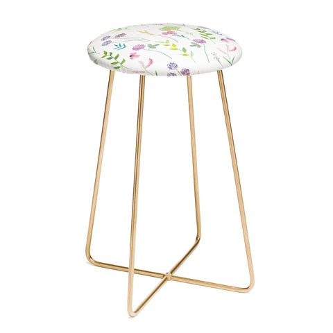 Emanuela Carratoni New Floral Romance Counter Stool