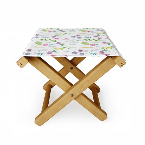 Emanuela Carratoni New Floral Romance Folding Stool