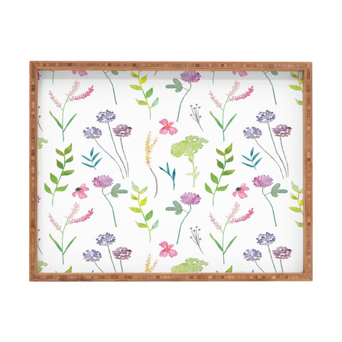 Emanuela Carratoni New Floral Romance Rectangular Tray
