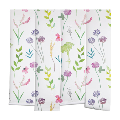 Emanuela Carratoni New Floral Romance Wall Mural