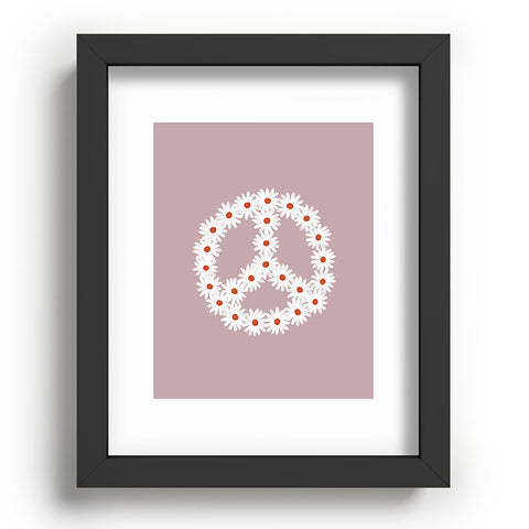 Emanuela Carratoni No War Again Recessed Framing Rectangle