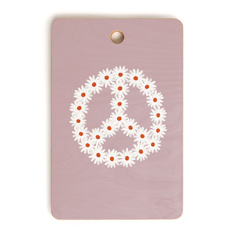 Emanuela Carratoni No War Again Cutting Board Rectangle