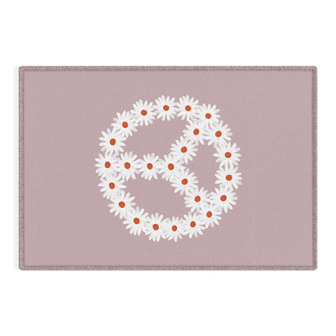 Emanuela Carratoni No War Again Outdoor Rug