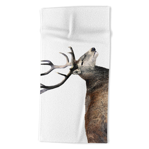 Emanuela Carratoni Oh my Deer Beach Towel
