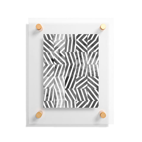 Emanuela Carratoni Optical Theme Floating Acrylic Print