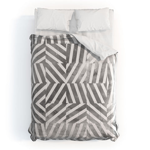 Emanuela Carratoni Optical Theme Comforter