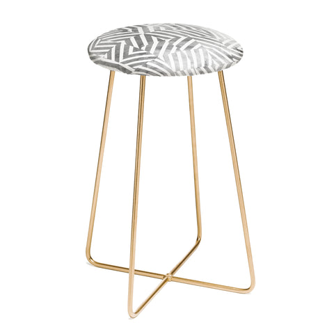 Emanuela Carratoni Optical Theme Counter Stool