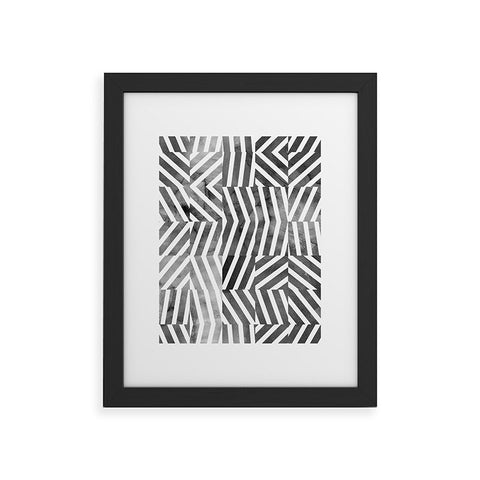 Emanuela Carratoni Optical Theme Framed Art Print