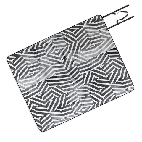 Emanuela Carratoni Optical Theme Picnic Blanket