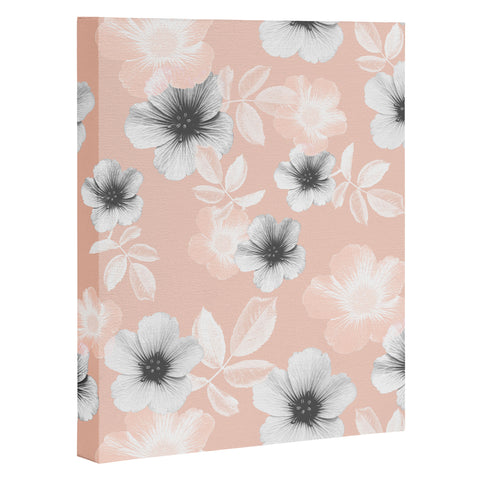 Emanuela Carratoni Pale Garden Art Canvas