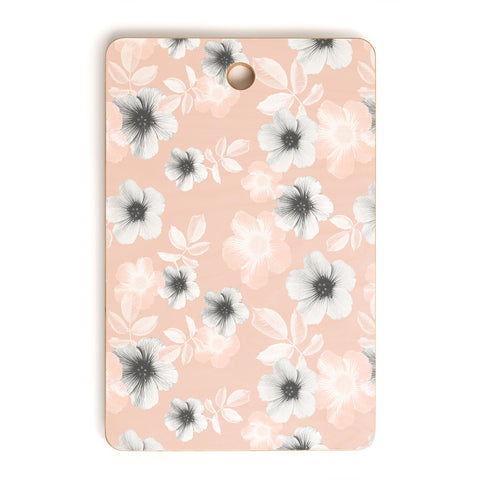 Emanuela Carratoni Pale Garden Cutting Board Rectangle