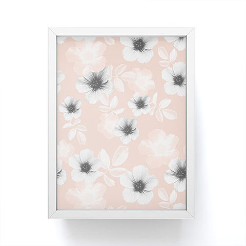 Emanuela Carratoni Pale Garden Framed Mini Art Print