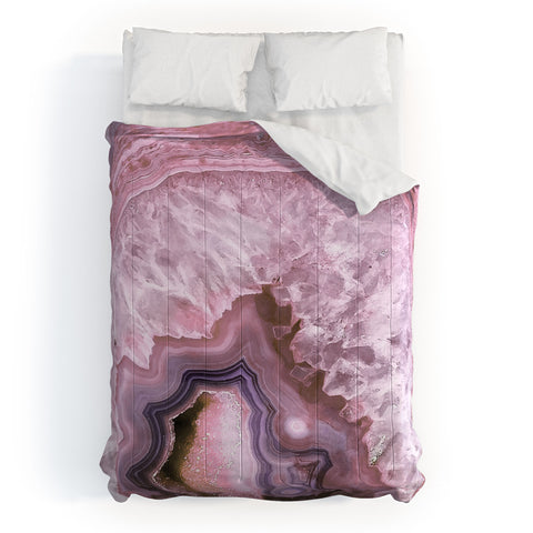 Emanuela Carratoni Pale Pink Agate Comforter