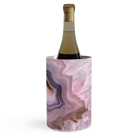 Emanuela Carratoni Pale Pink Agate Wine Chiller