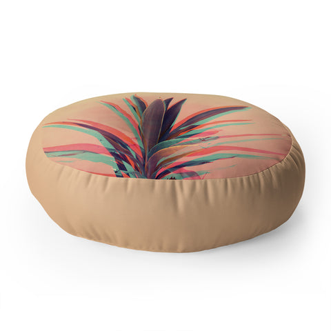 Emanuela Carratoni Palm RGB Floor Pillow Round