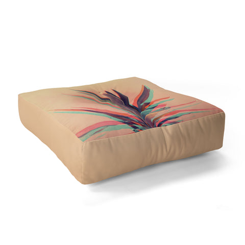 Emanuela Carratoni Palm RGB Floor Pillow Square