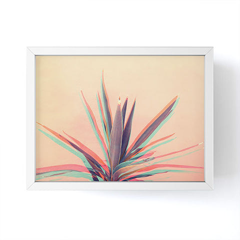 Emanuela Carratoni Palm RGB Framed Mini Art Print