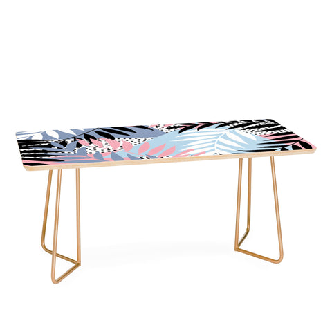 Emanuela Carratoni Palms and Polka Dots Coffee Table