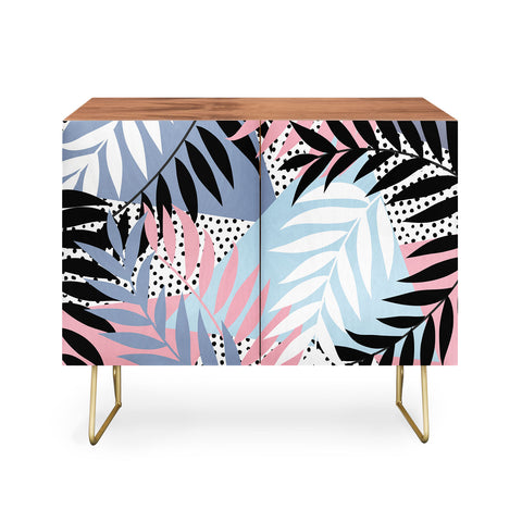 Emanuela Carratoni Palms and Polka Dots Credenza