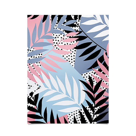 Emanuela Carratoni Palms and Polka Dots Poster
