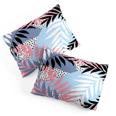 Emanuela Carratoni Palms and Polka Dots Pillow Shams