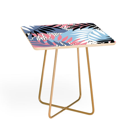 Emanuela Carratoni Palms and Polka Dots Side Table