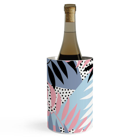 Emanuela Carratoni Palms and Polka Dots Wine Chiller