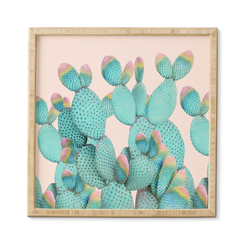 Emanuela Carratoni Pastel Cactus Jungle Framed Wall Art