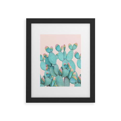 Emanuela Carratoni Pastel Cactus Jungle Framed Art Print
