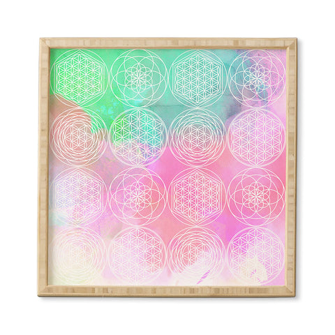 Emanuela Carratoni Pastel Mandala Framed Wall Art