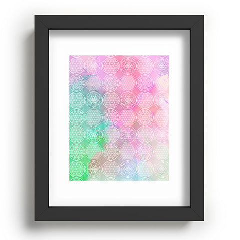 Emanuela Carratoni Pastel Mandala Recessed Framing Rectangle