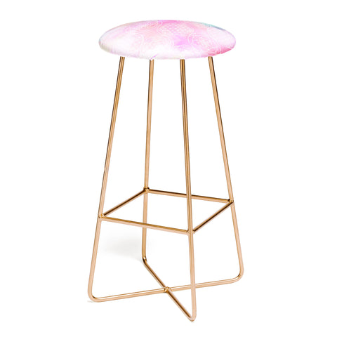 Emanuela Carratoni Pastel Mandala Bar Stool