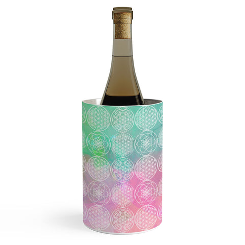 Emanuela Carratoni Pastel Mandala Wine Chiller