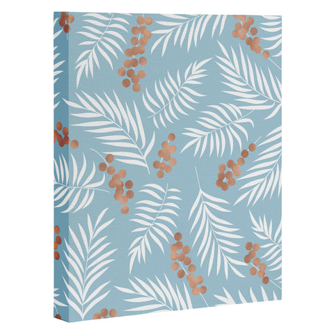 Emanuela Carratoni Pastel Mistletoe Art Canvas