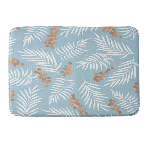 Emanuela Carratoni Pastel Mistletoe Memory Foam Bath Mat