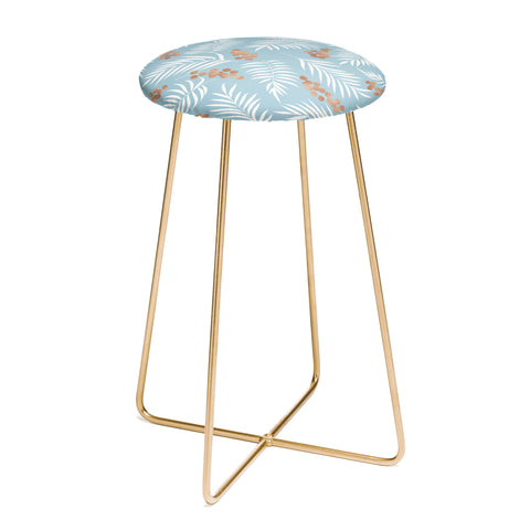 Emanuela Carratoni Pastel Mistletoe Counter Stool